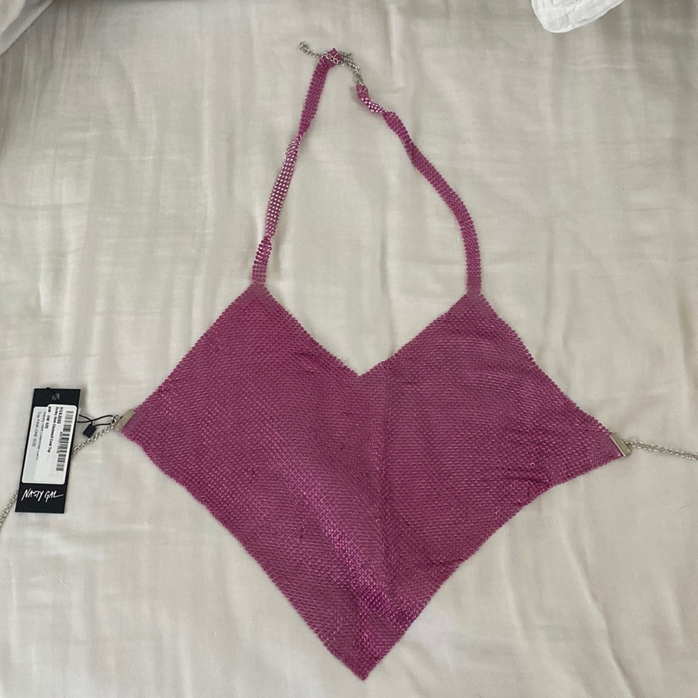 Reversible chain mail top